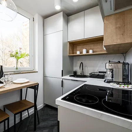 Lejlighed Krzyki - Two Bedrooms, Workspaces - By Rentujemy Wrocław
